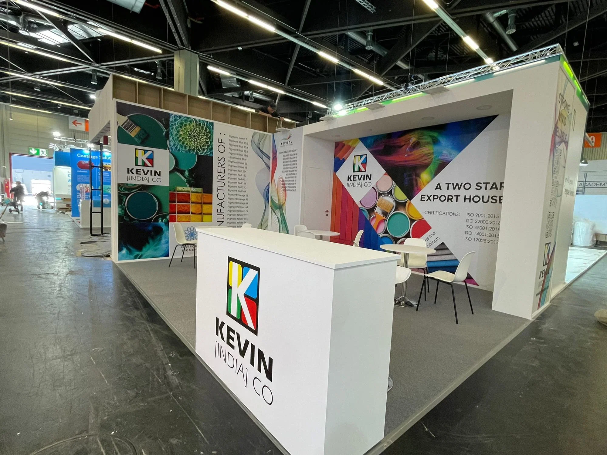 Stand fieristico luxury — allestimento premium VipstandGroup