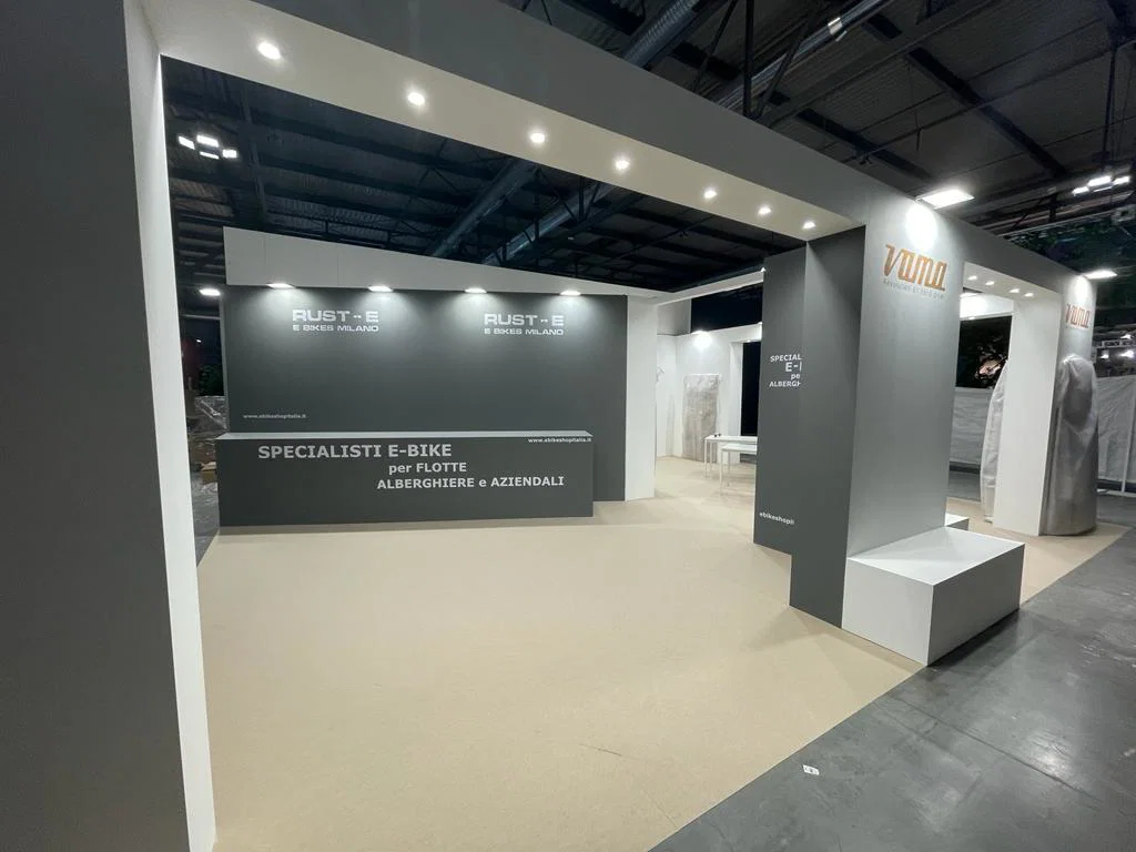 Stand modulare VipstandGroup allestimento fiera