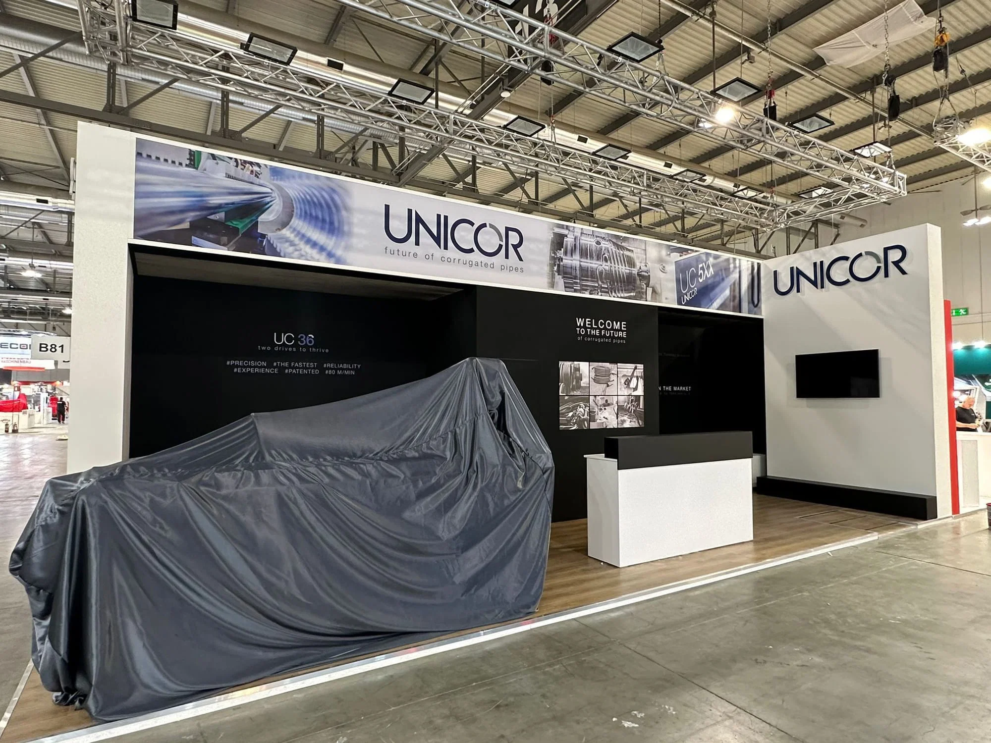 Stand da noleggio VipstandGroup allestimento professionale