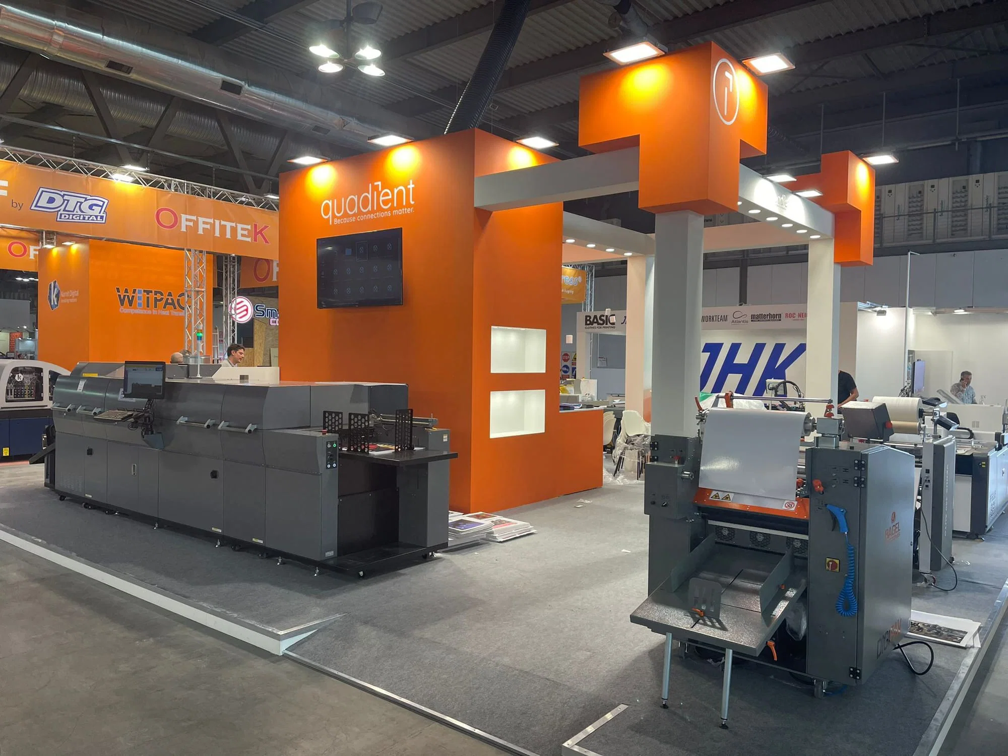Stand modulare VipstandGroup Hannover Messe — fiera industriale Germania