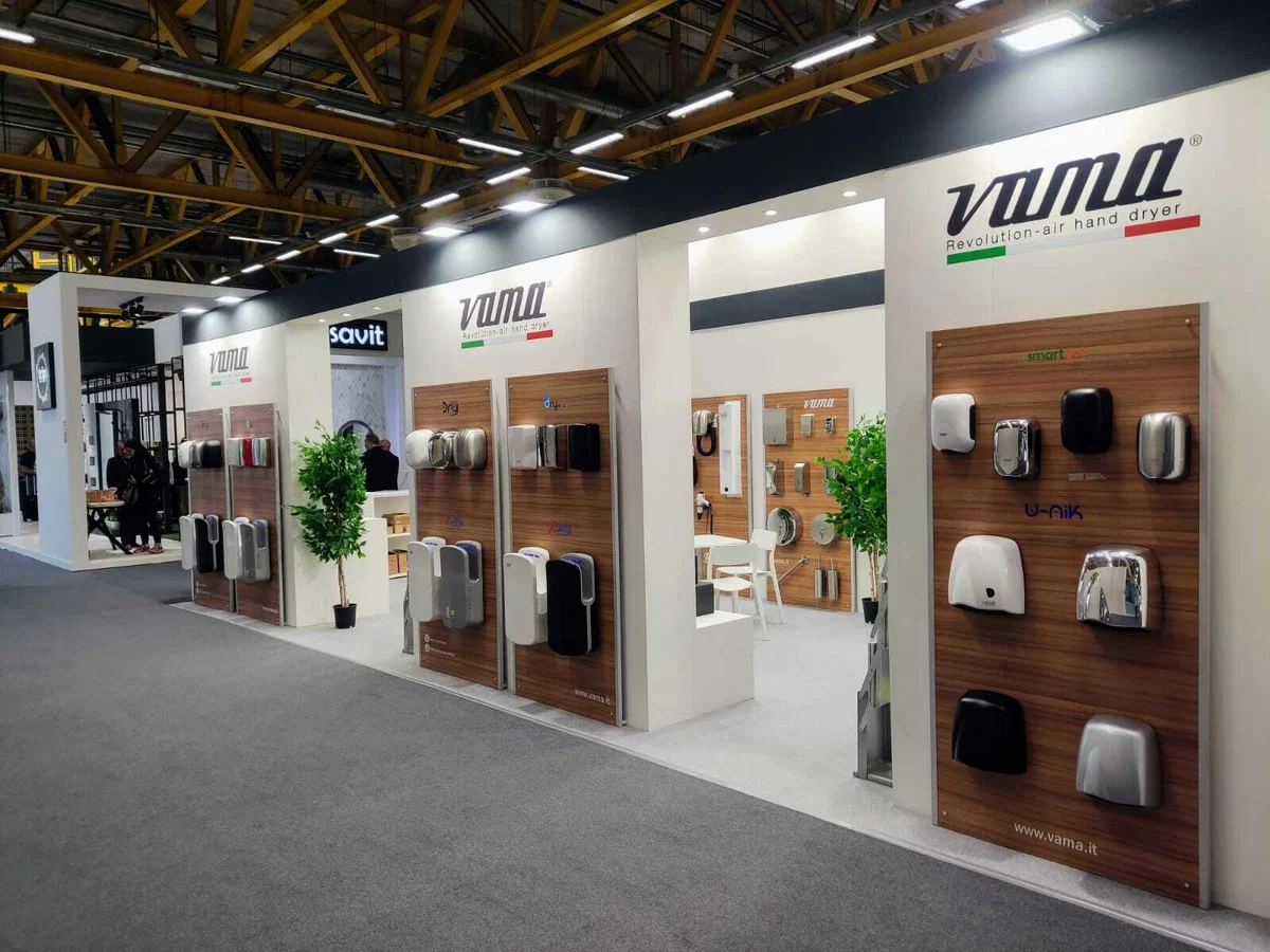 Showroom VipstandGroup — stand campionario e materiali esposizione