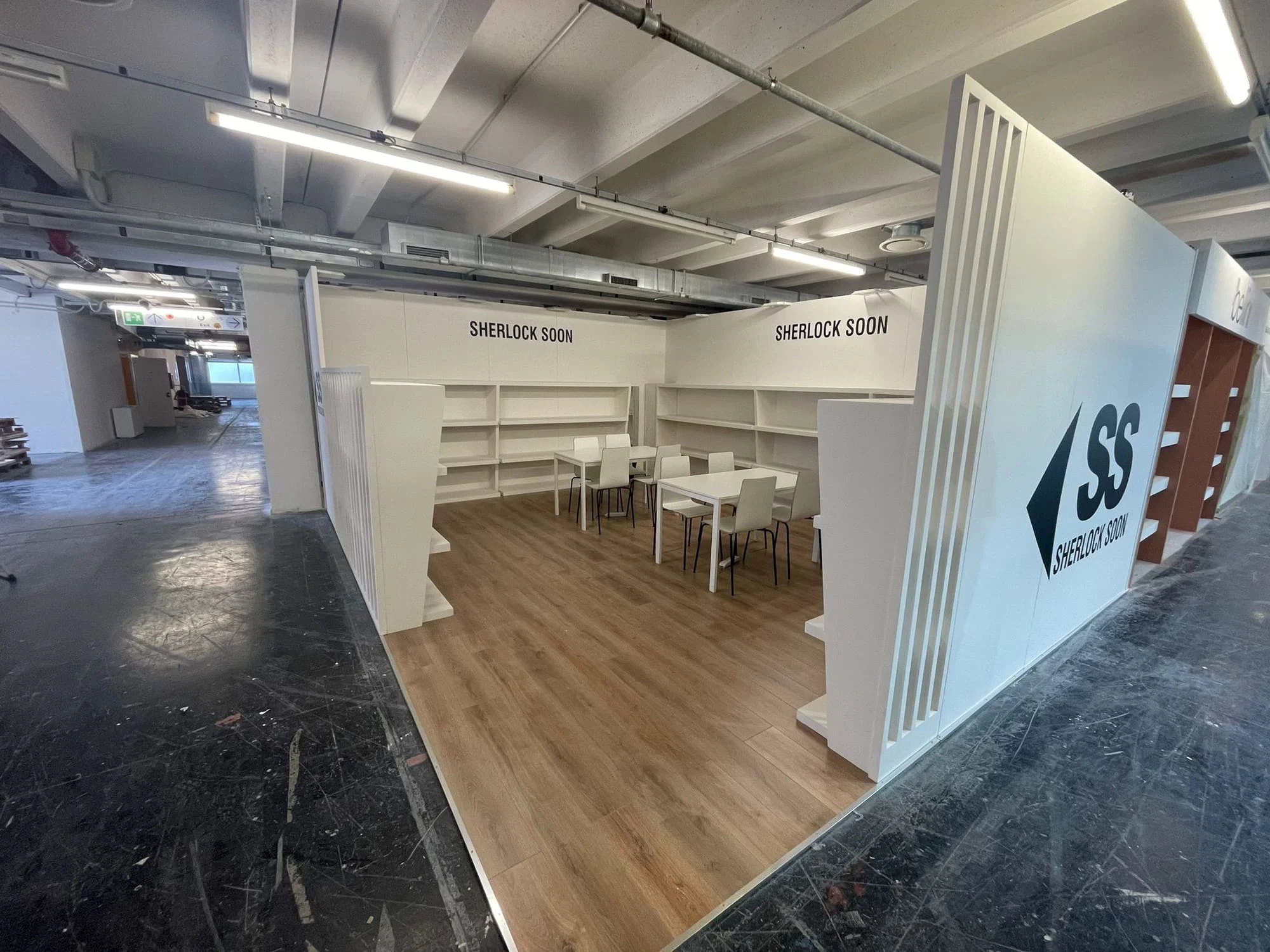 Stand espositivo VipstandGroup fiera internazionale — design premium